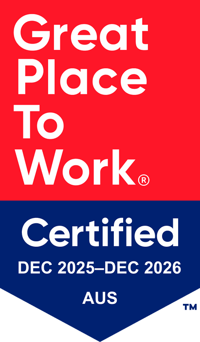 Great Place to Work Certified, December 2025 to December 2026